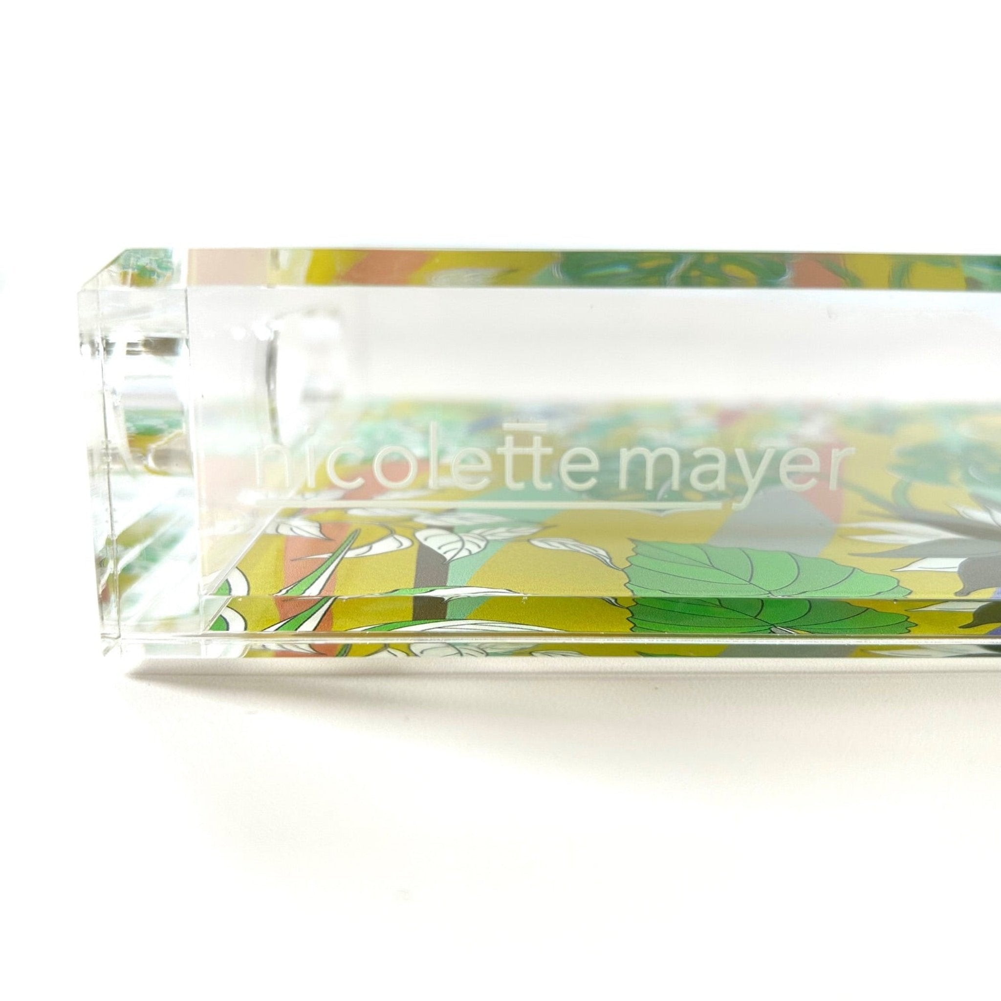 Sabi Jungle Dijon Acrylic Tray | Small