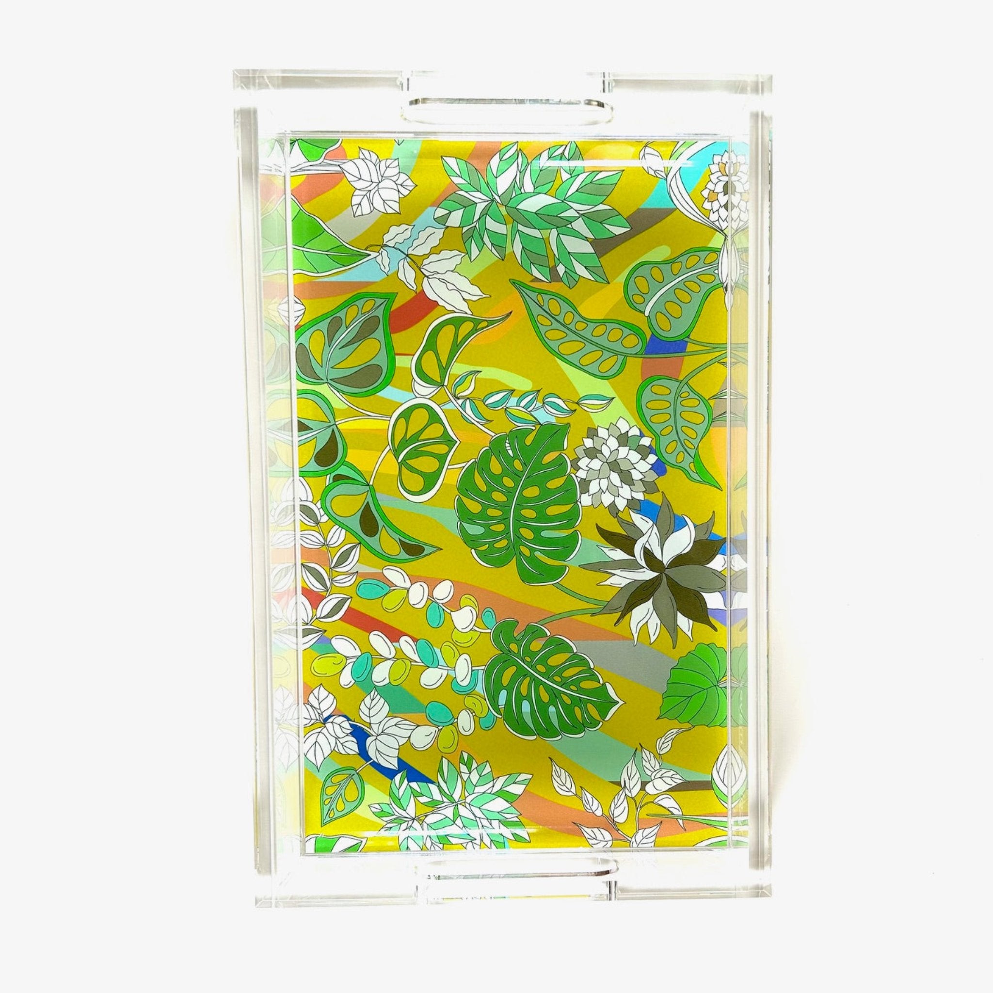 Sabi Jungle Dijon Acrylic Tray | Small