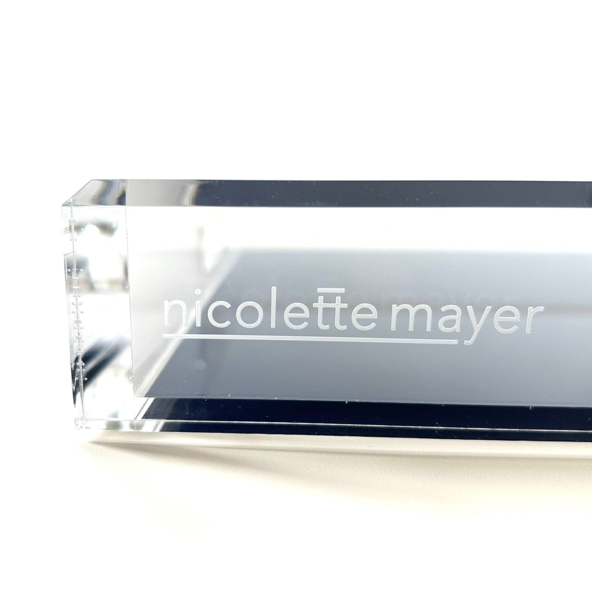 Solid Night Acrylic Tray | Small