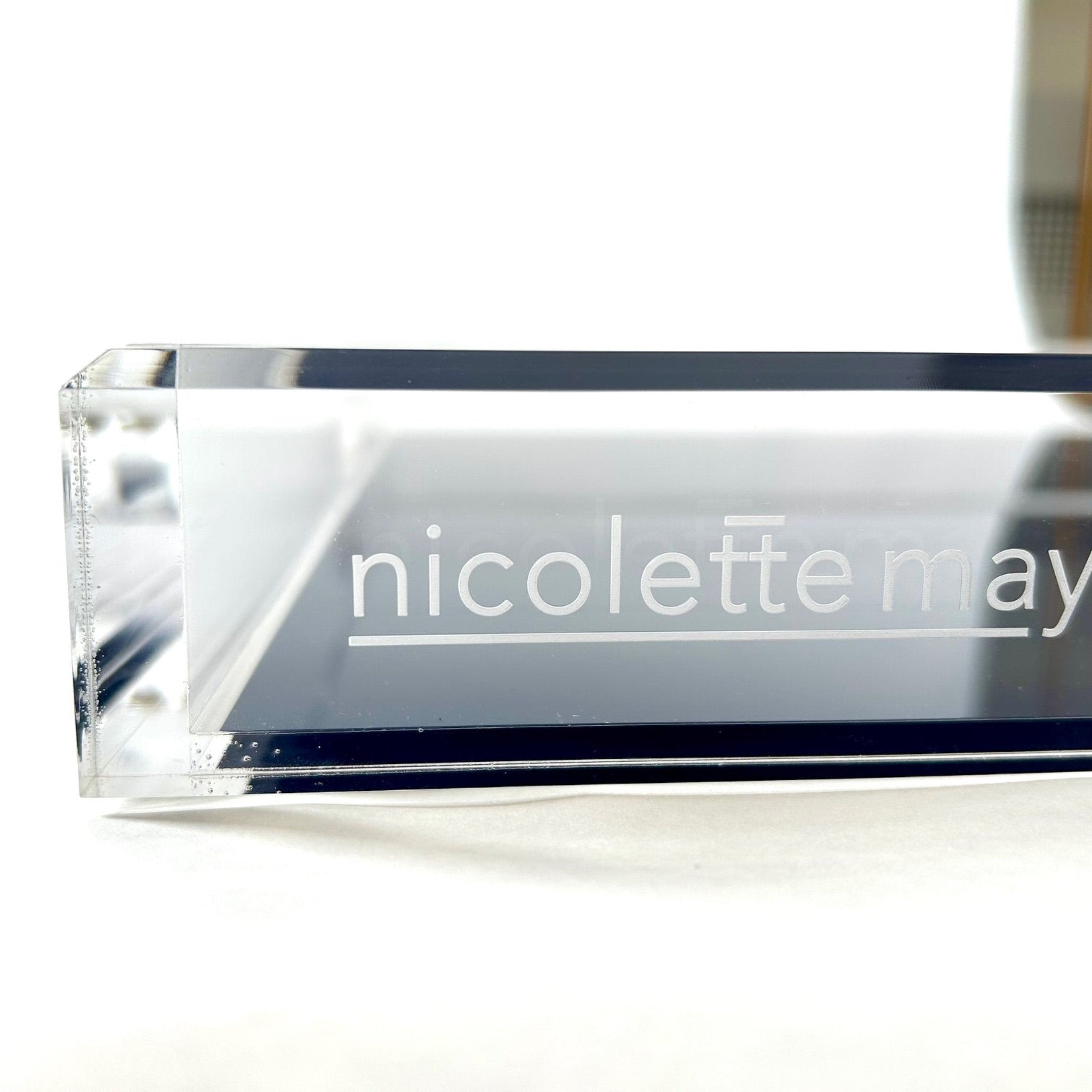 Solid Night Acrylic Tray | Large