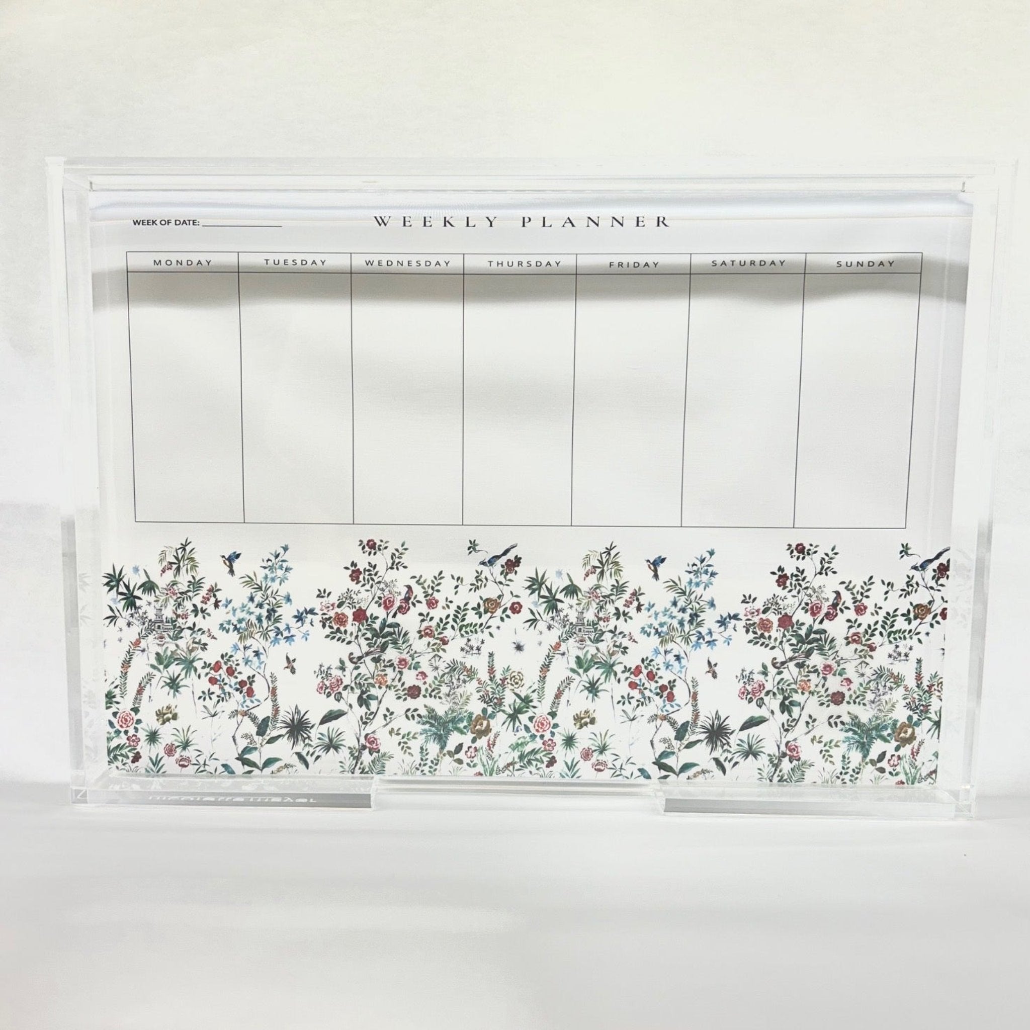 Lost Pavillion Weekly Planner With Acrylic Holder