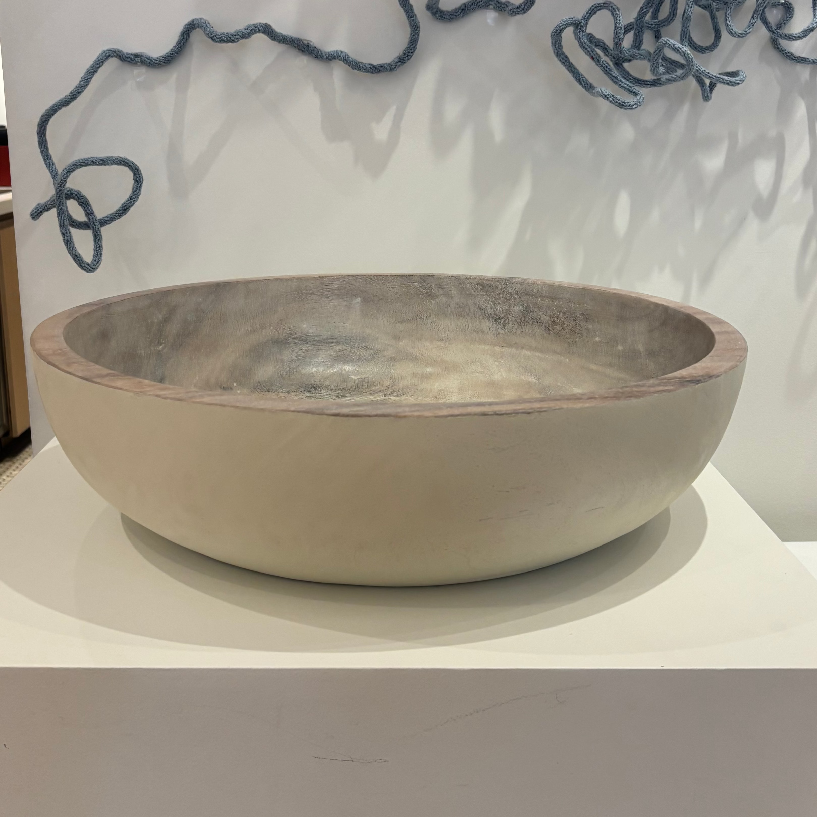 Sunbleached bowl 23” x3.5”