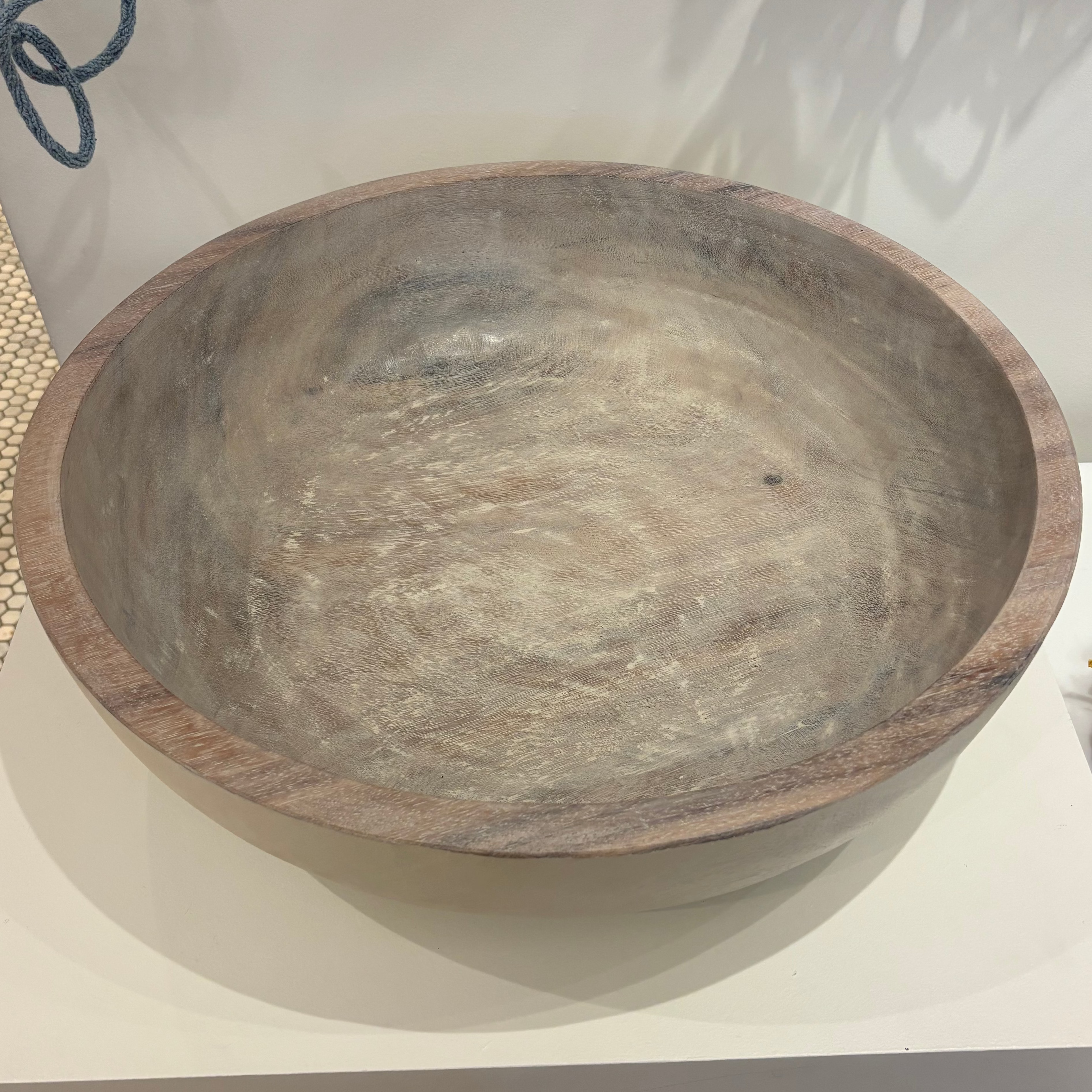 Sunbleached bowl 23” x3.5”