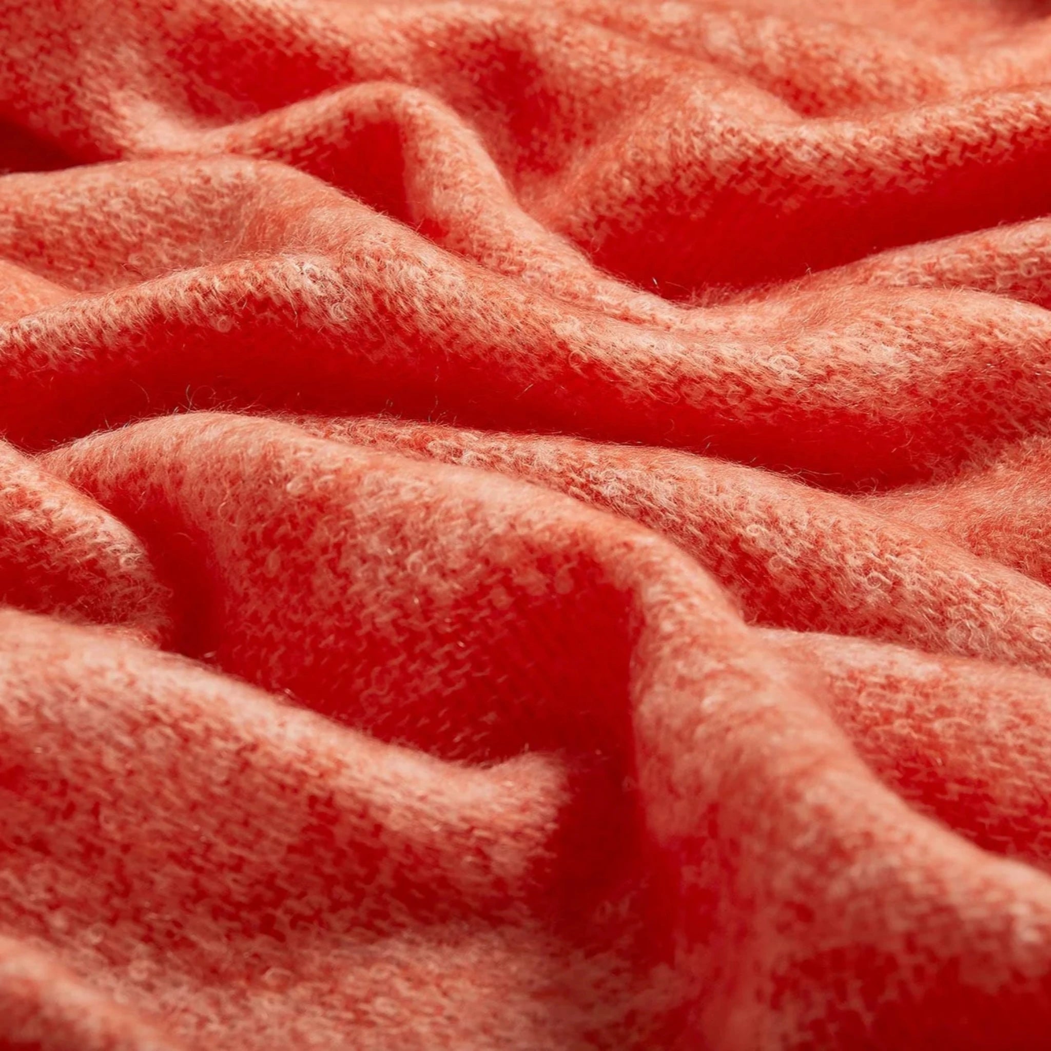 Mohair Throw Blanket | Poppy