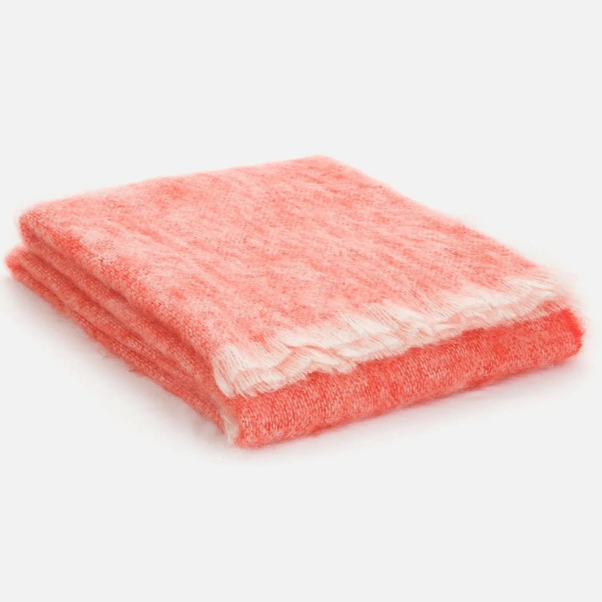 Mohair Throw Blanket | Poppy