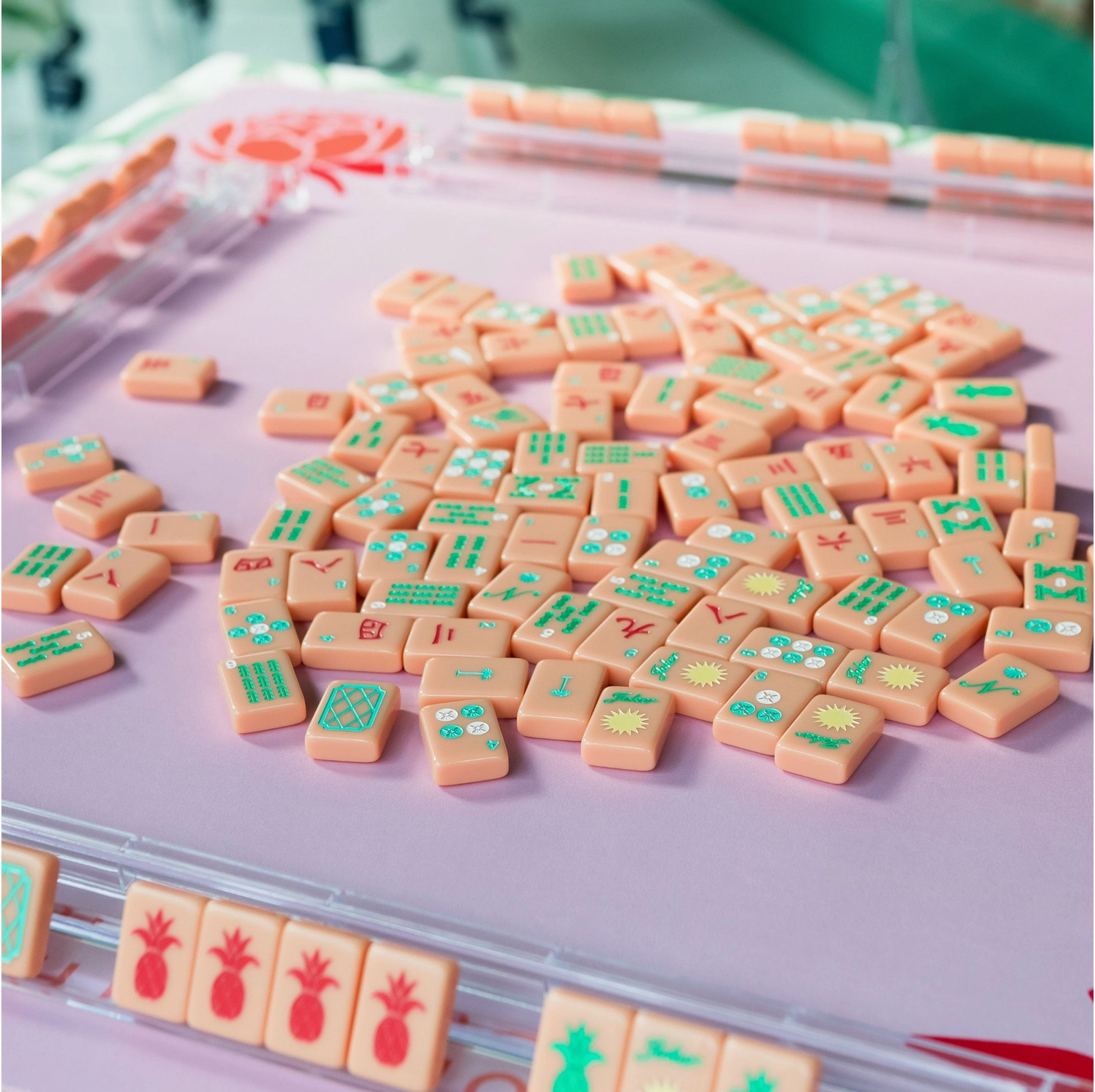 Salmon Island Mahjong Tiles
