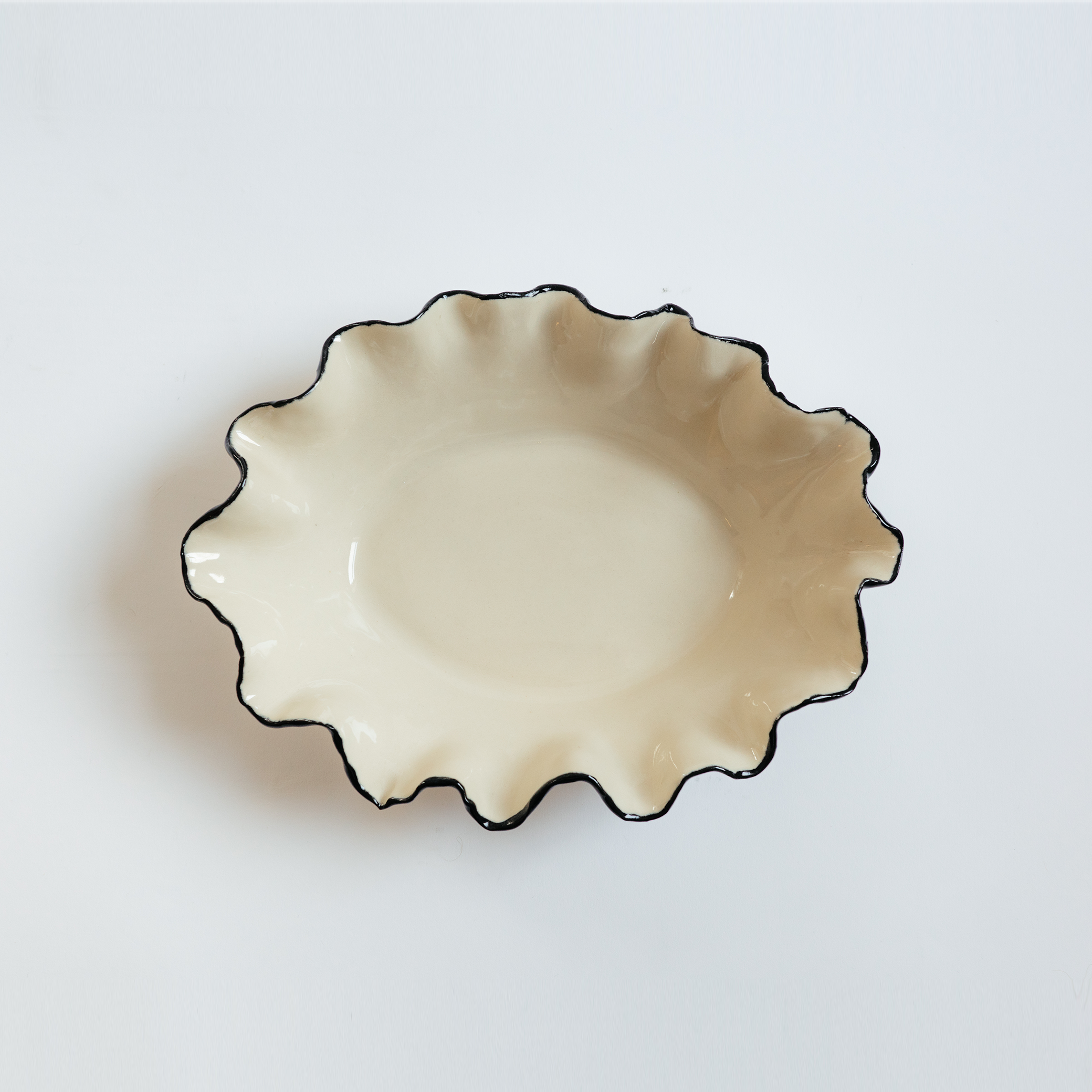 Ruffle Serving Bowl
