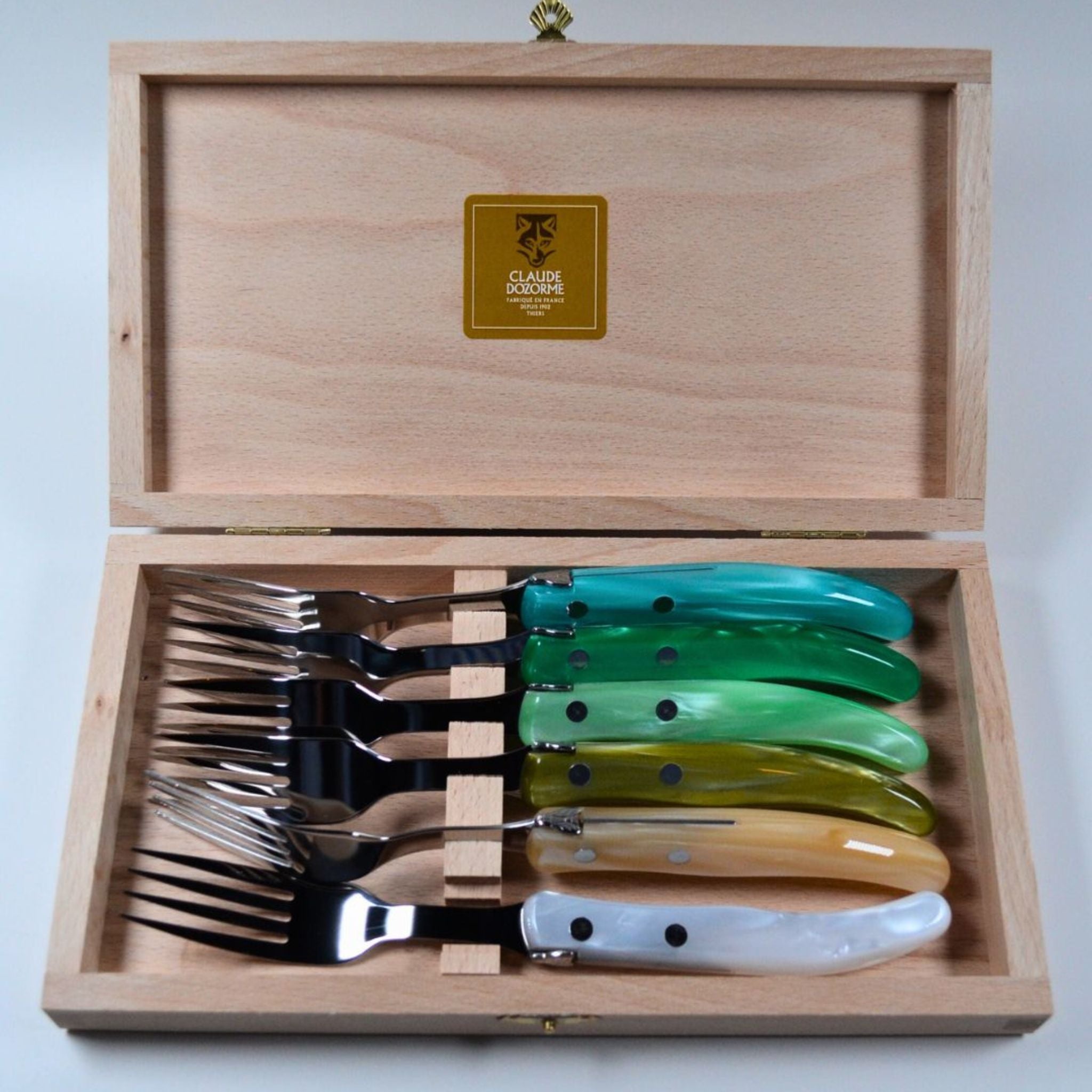 Berlingot Box of 6 Steak Forks