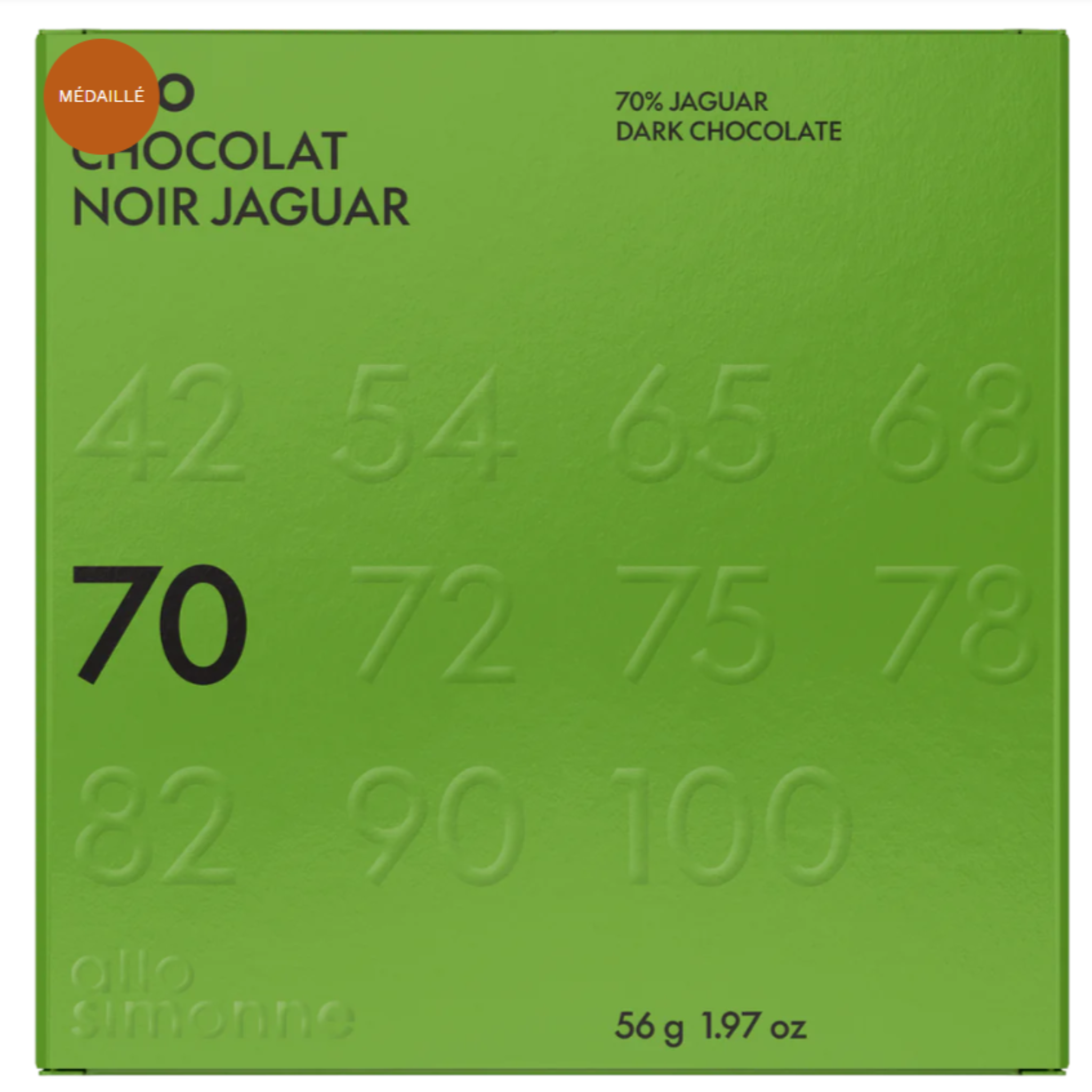 70% Jaguar Dark Chocolate