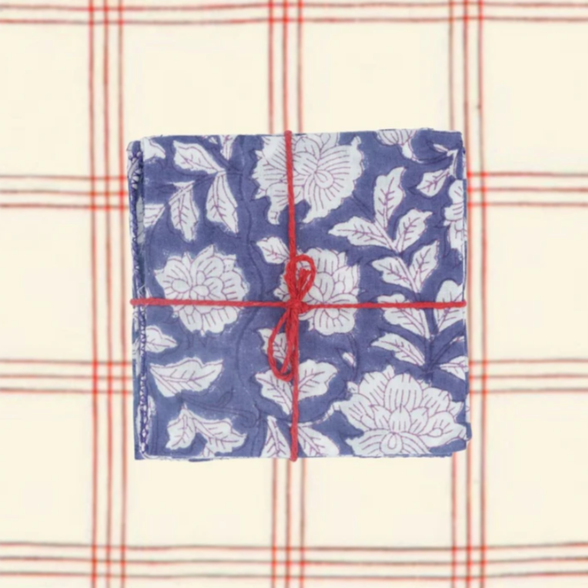 Table Napkins - Iris Indigo