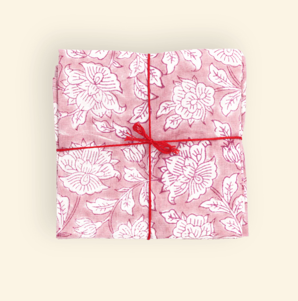 Table Napkins - Iris Pink