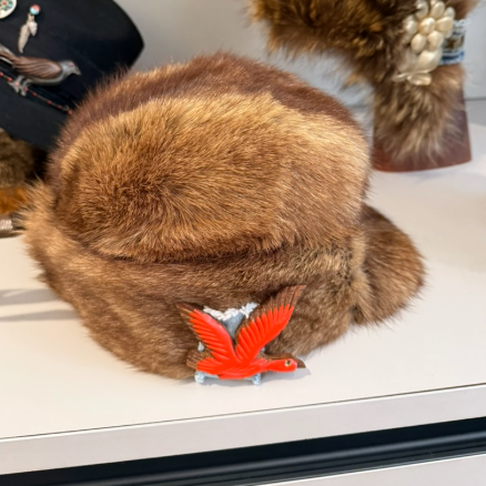 Fly Away - Vintage Fur Hat