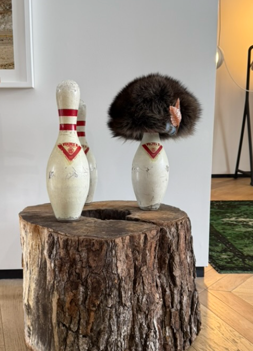 Pink Paradise - Vintage Fur Hat