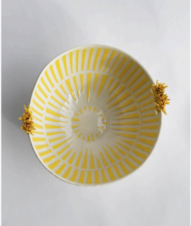 Stoneware Bowl - Yellow