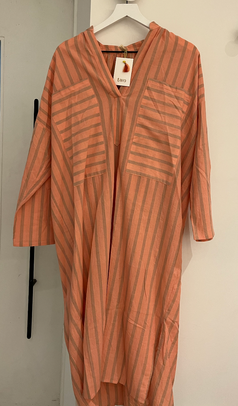 Two Pocket Caftan - Melon