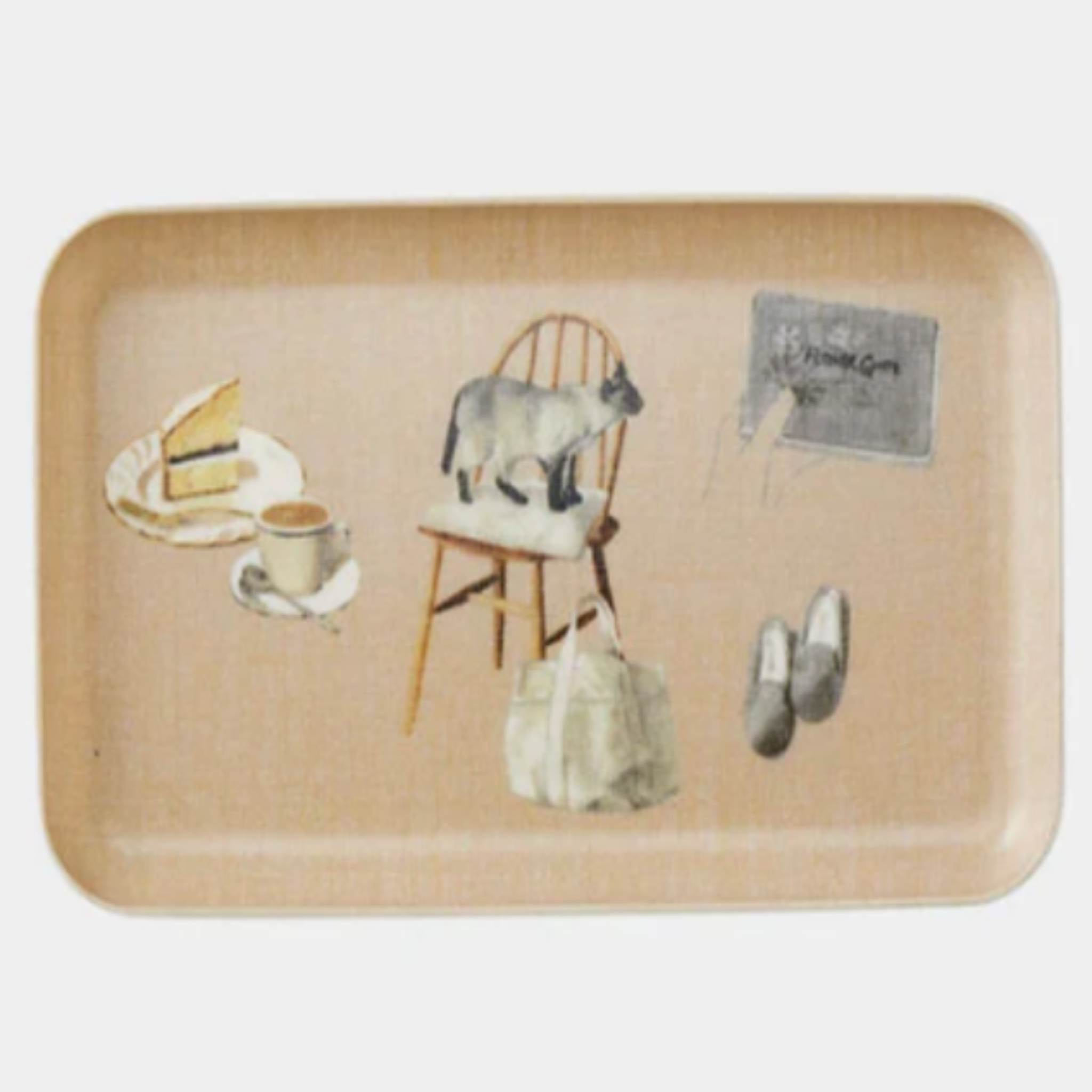 Linen Coated Tray Small