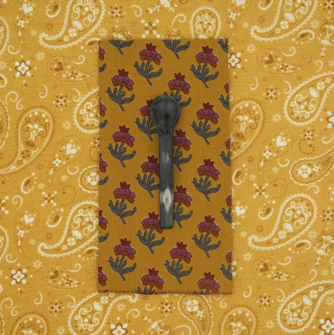 Table Napkins - Oxalis Moutarde