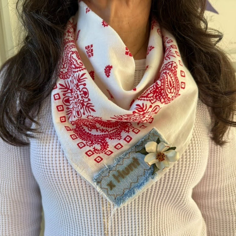 Bandana - Trillium white