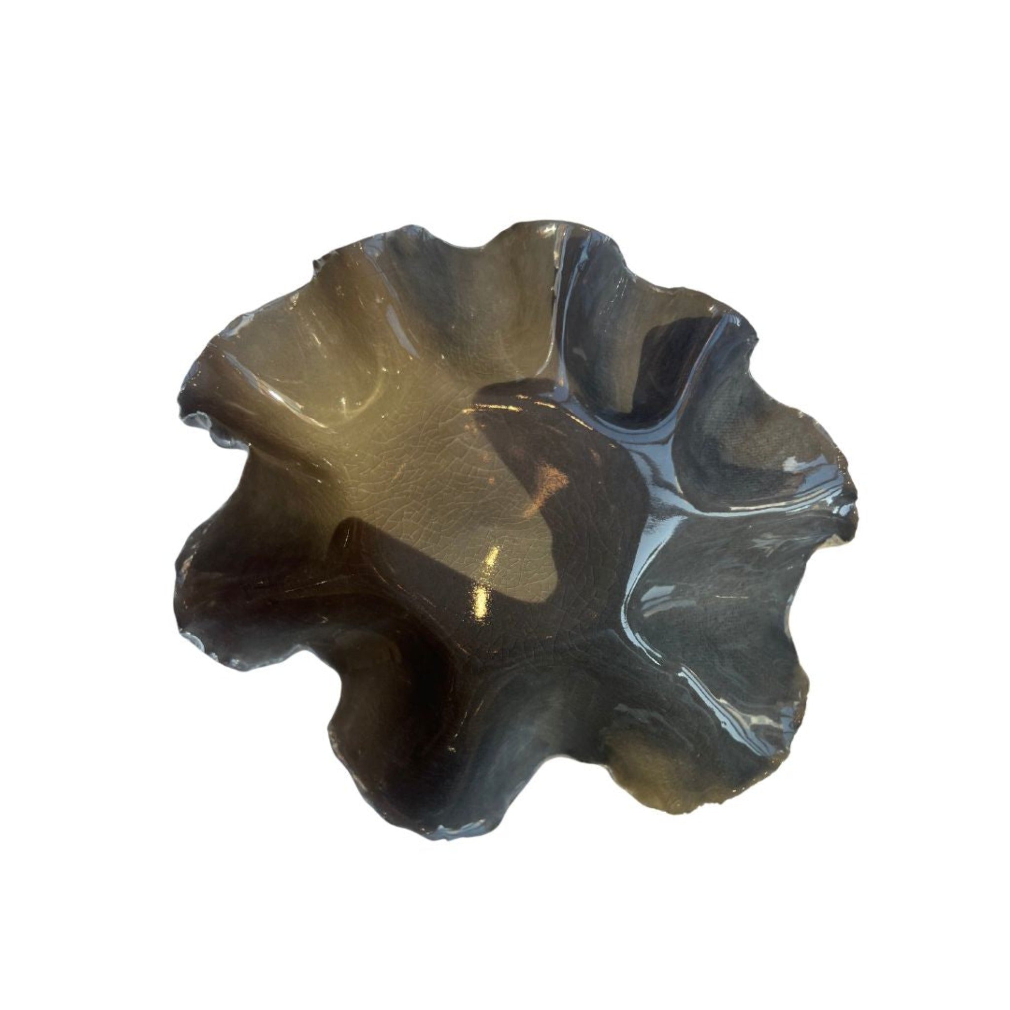 Torn Ruffle Bowl