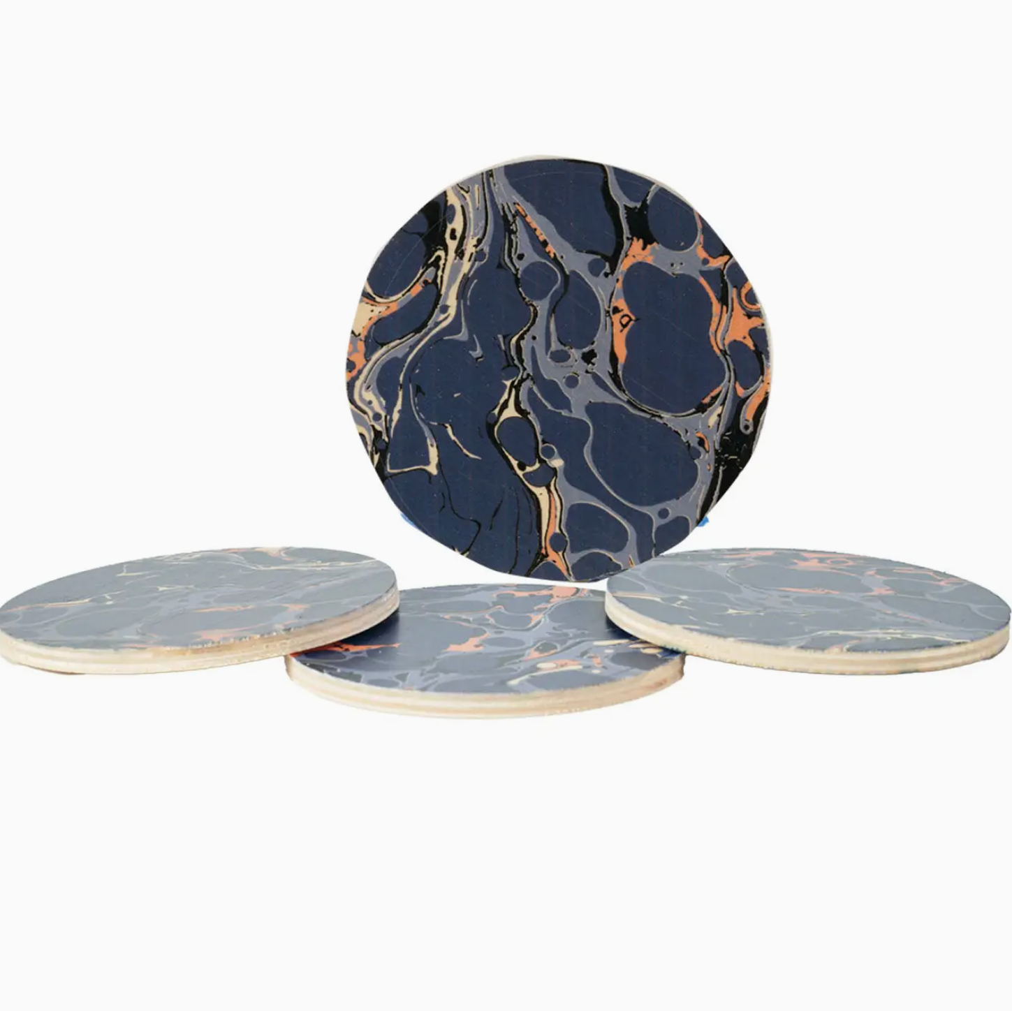 Wolfum Studio Coasters | Set of 4