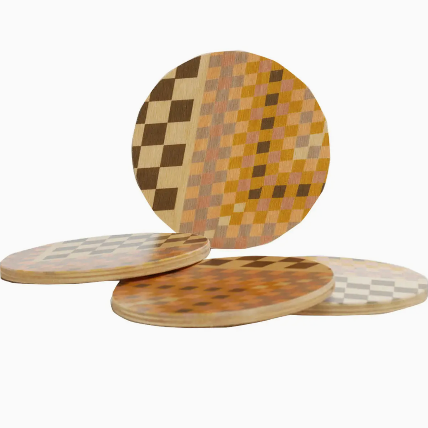 Wolfum Studio Coasters | Set of 4