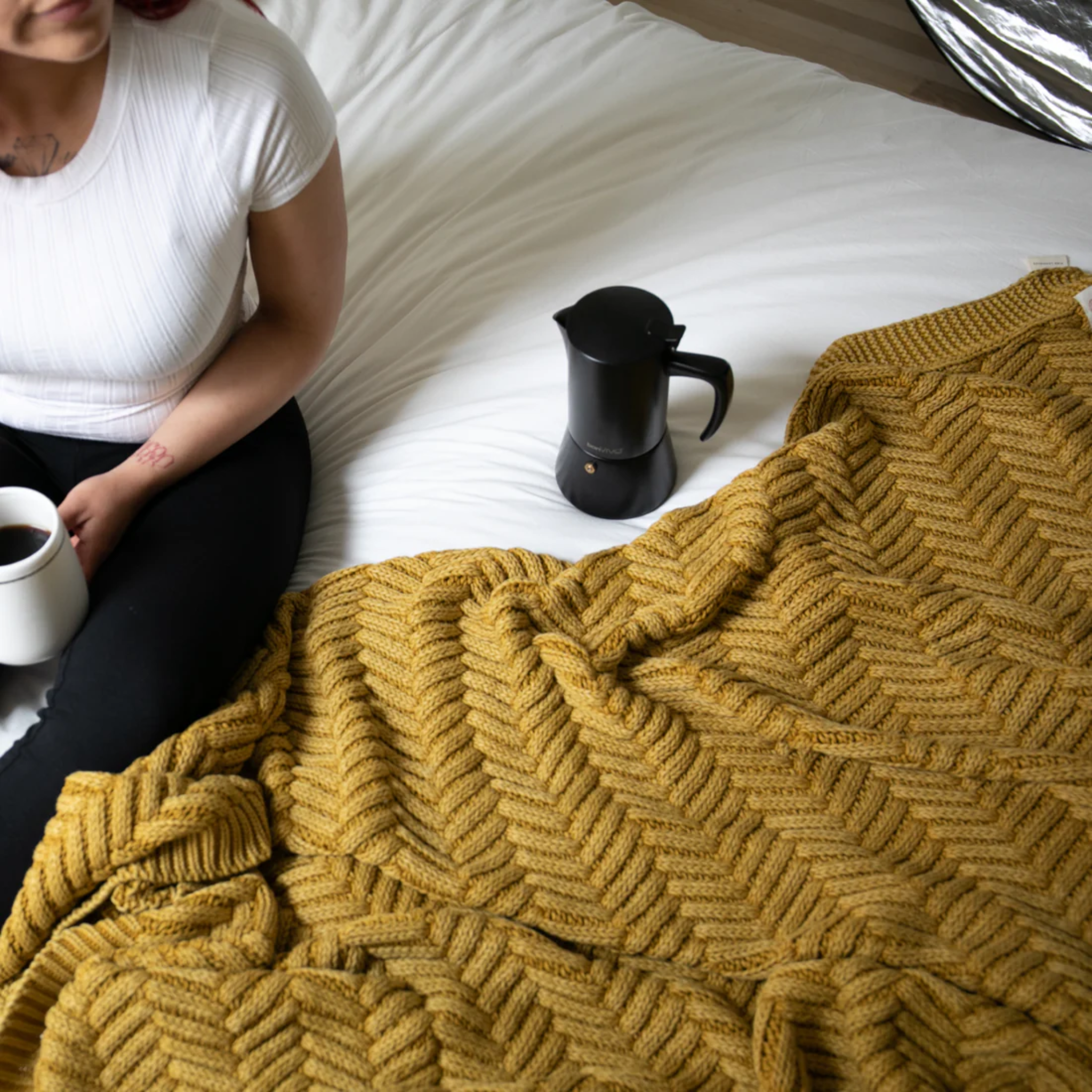 Washed Chevron Blanket