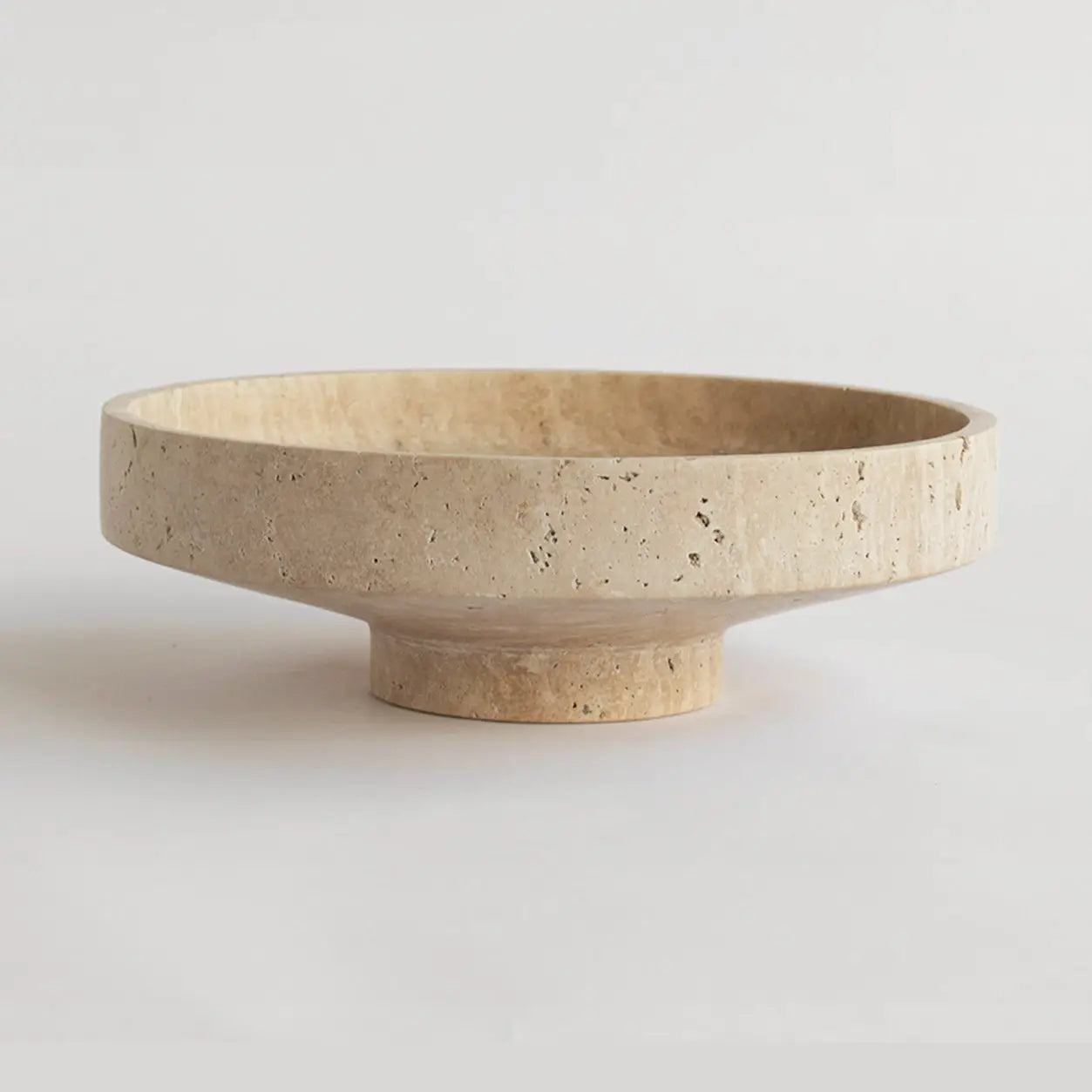 Travertine Narrow Bowl
