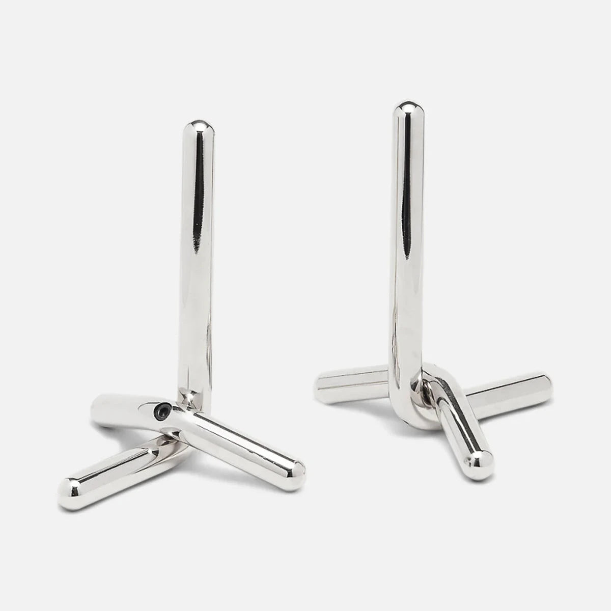 Cal Bookend (Pair) | Nickel