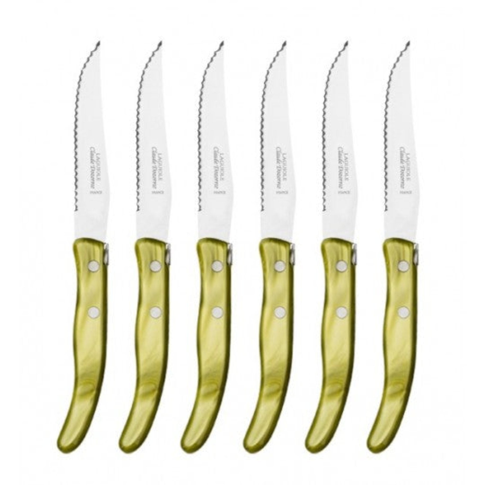 Berlingot Box of 6 Steak Knives