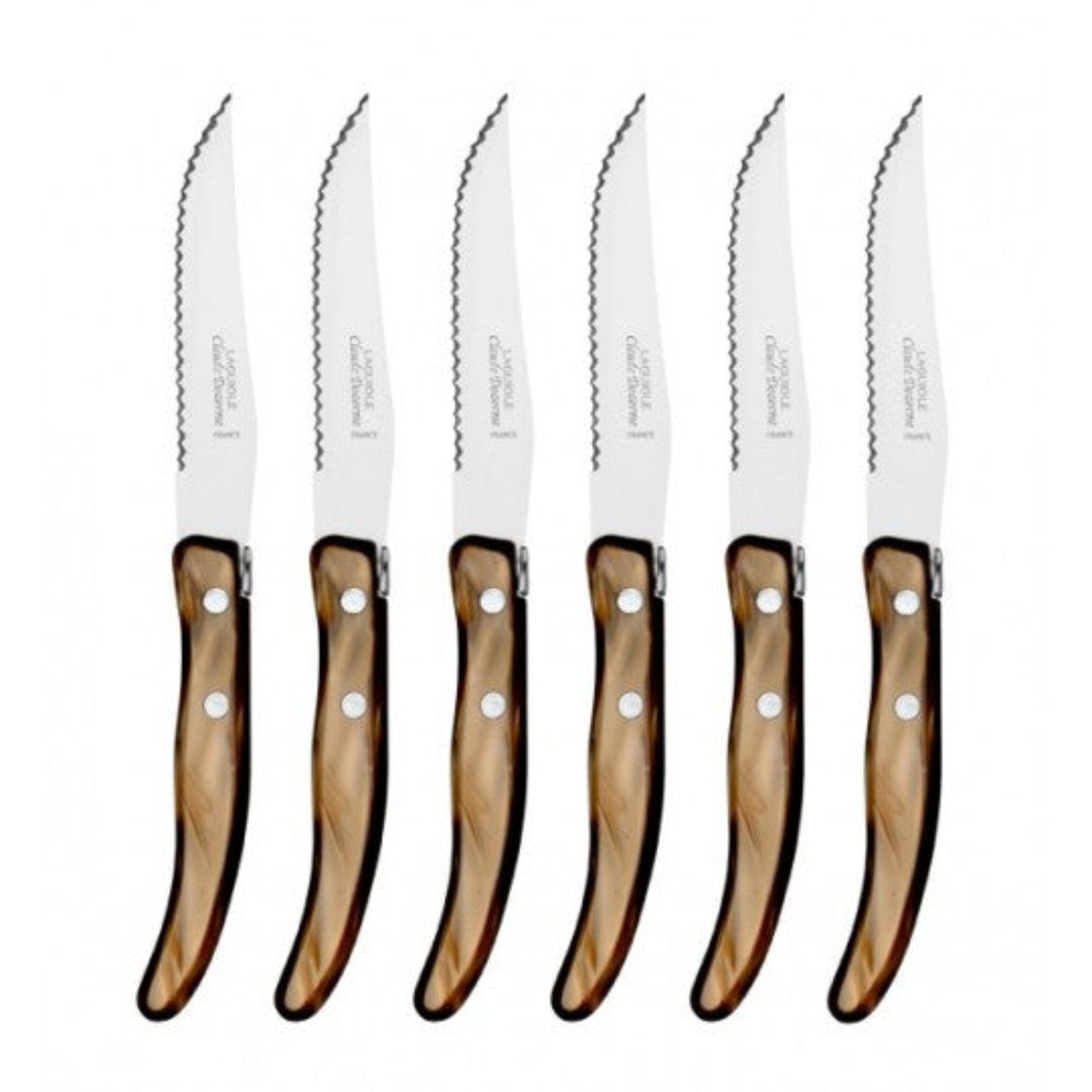 Berlingot Box of 6 Steak Knives