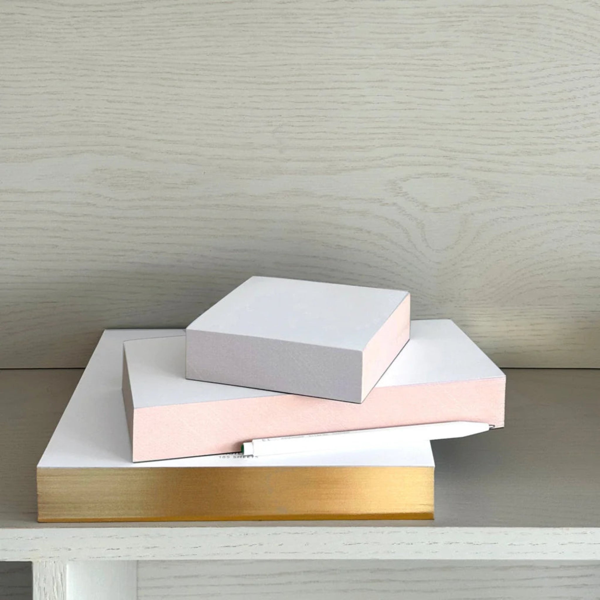 Small Square Notepad | Grey Edging