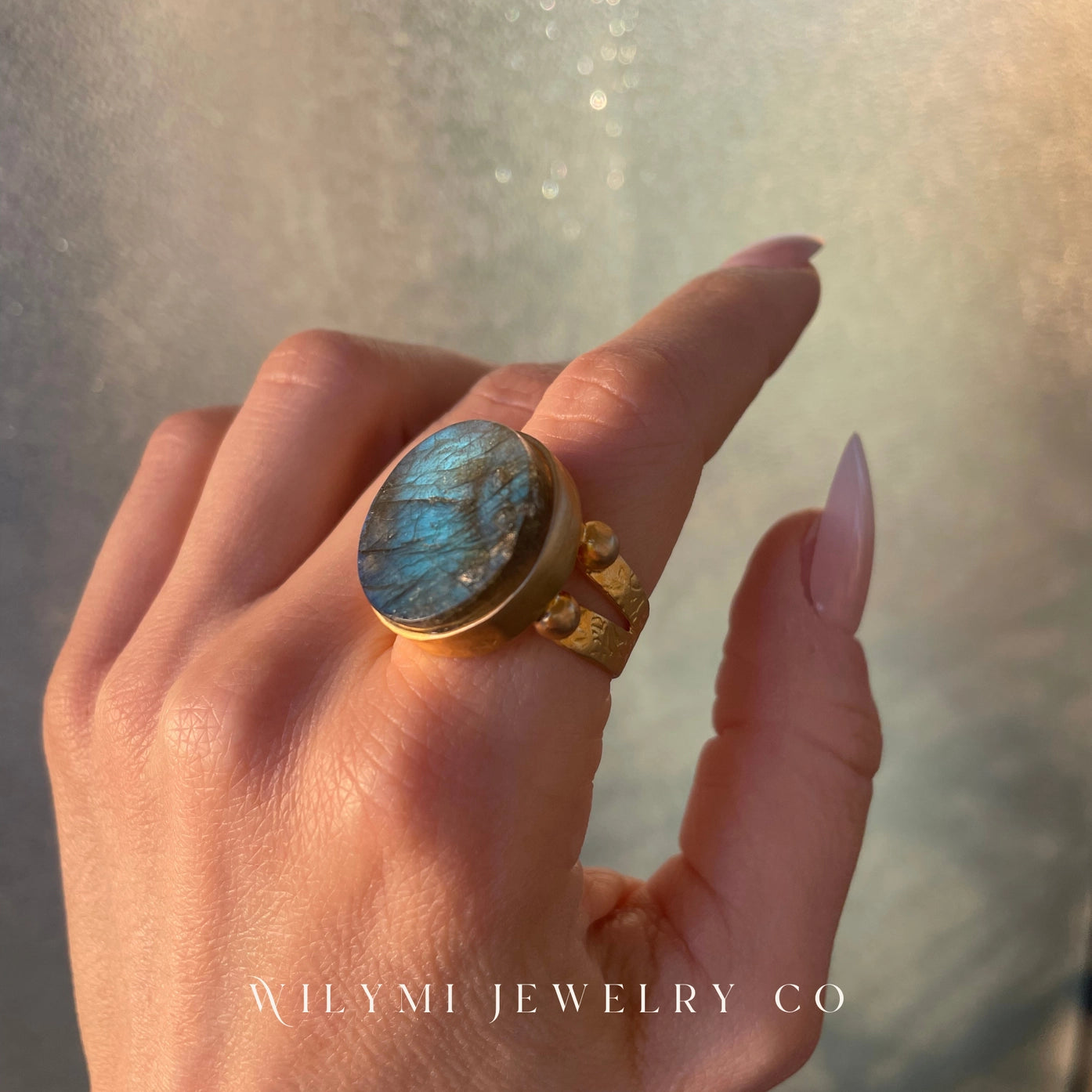 WILYMI Labradorite Ring