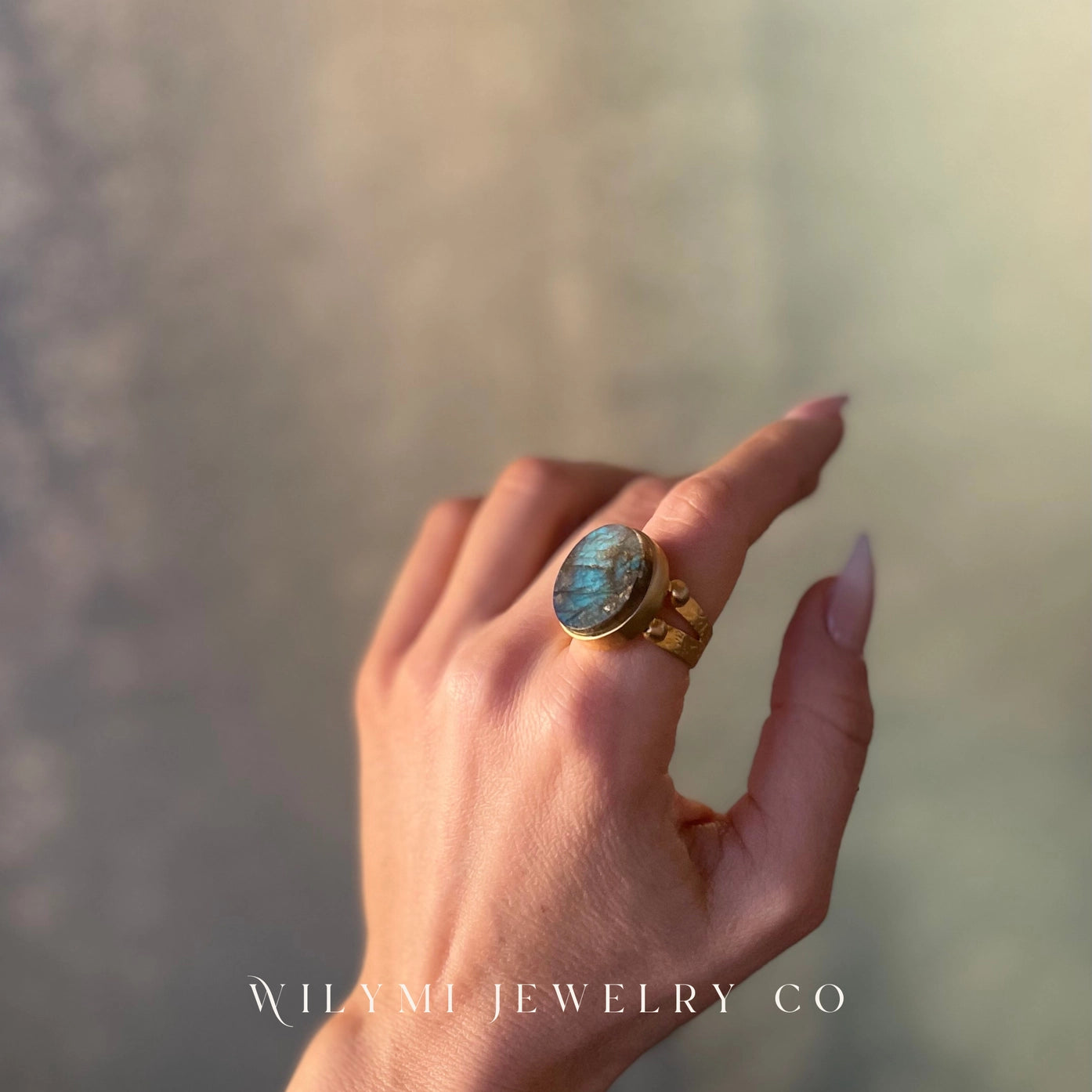 WILYMI Labradorite Ring