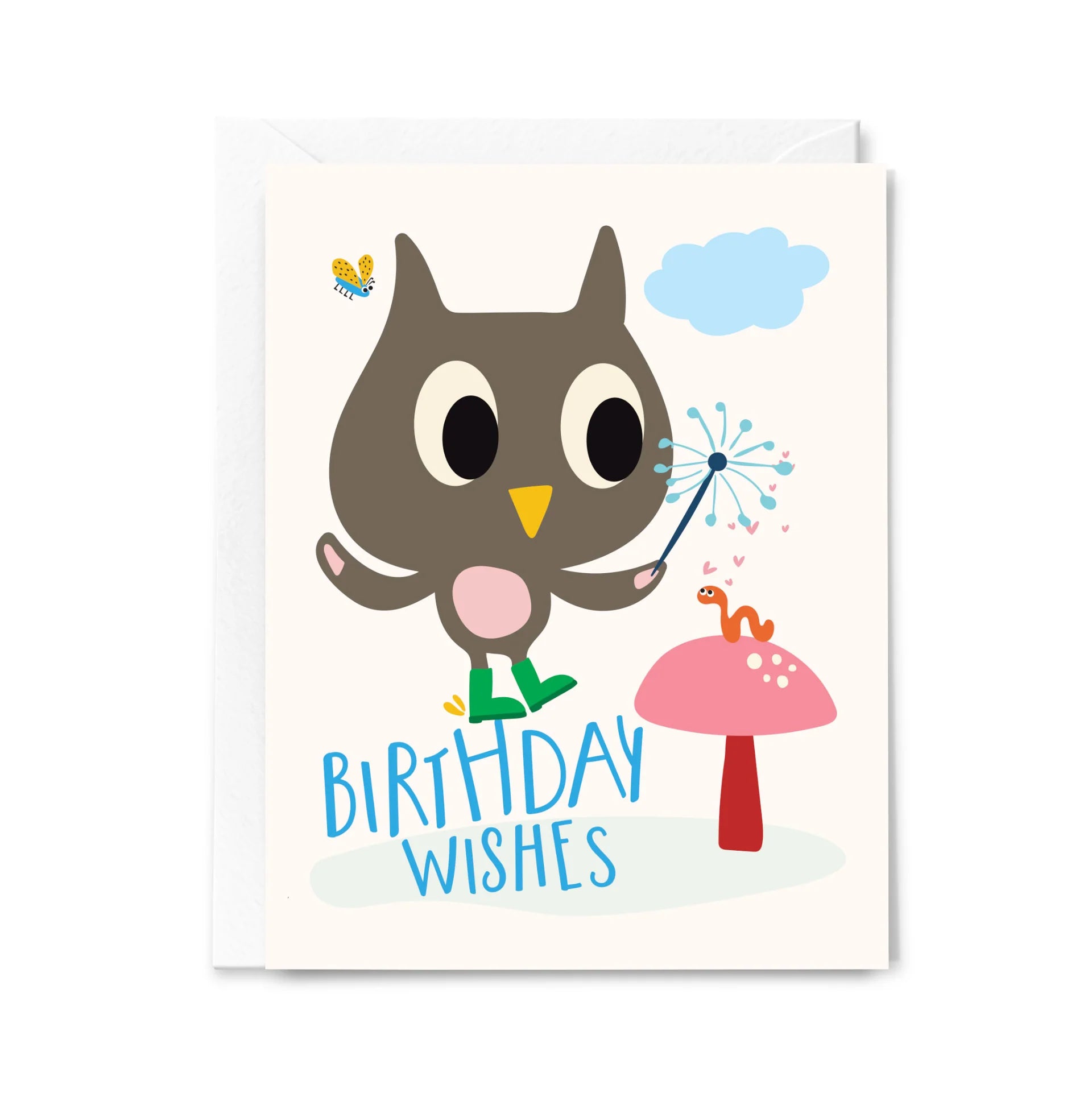 Birthday Wishes Owl