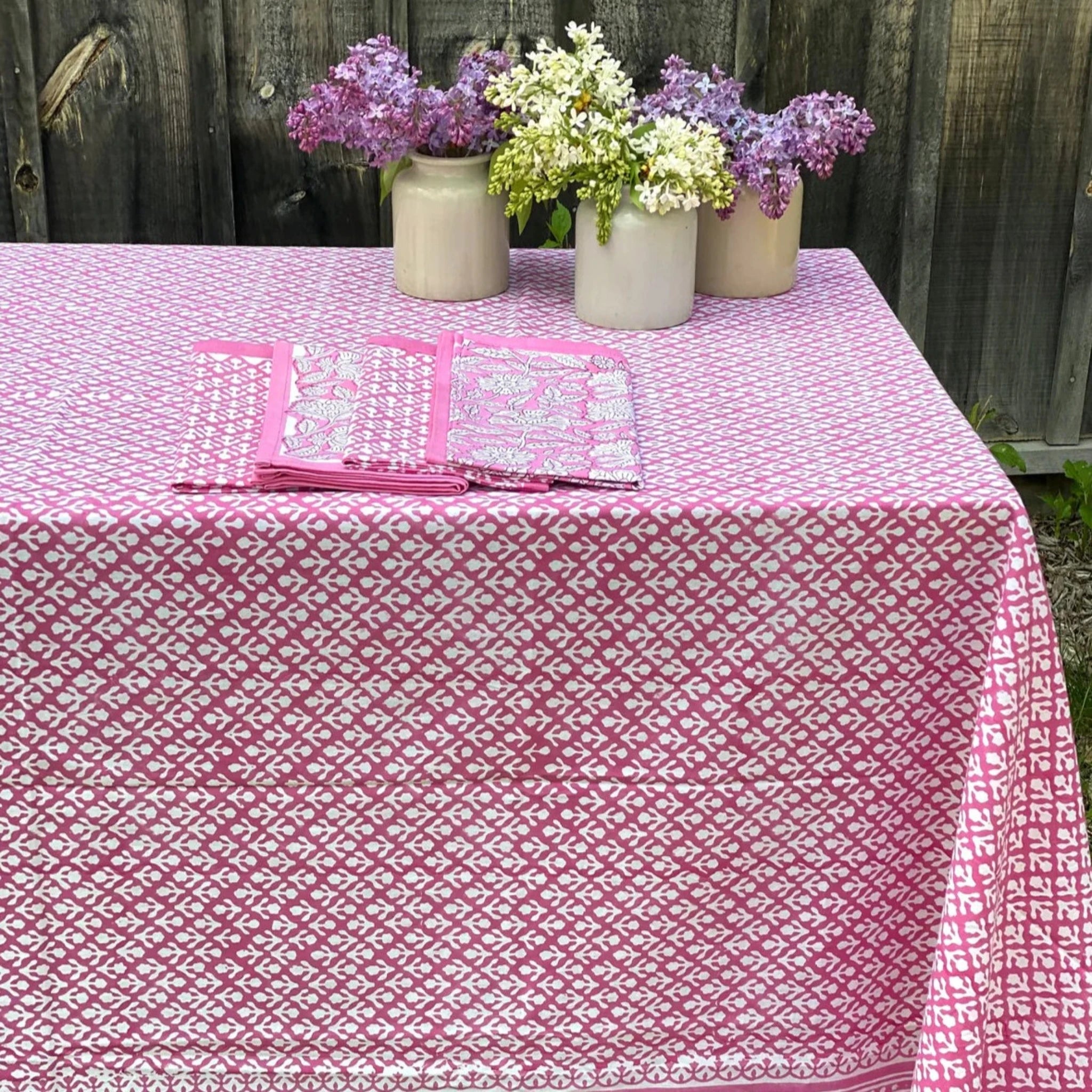 Block Print Tablecloth