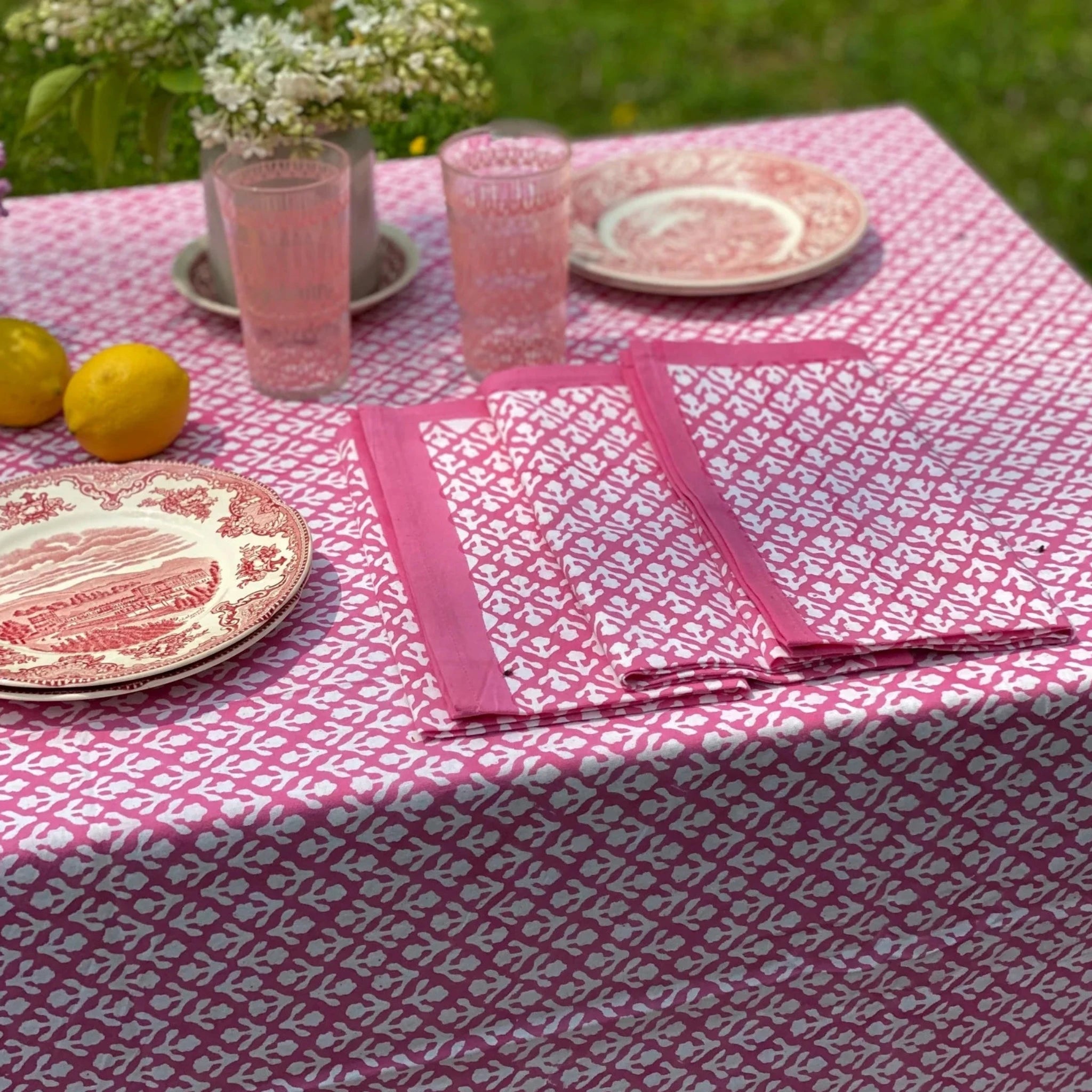 Block Print Tablecloth