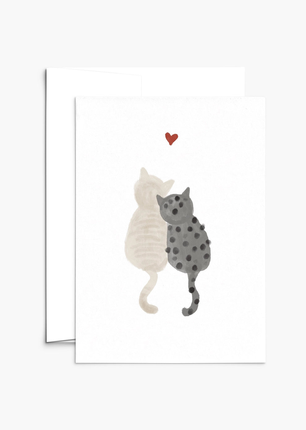 Purrfect Love - Greeting Card