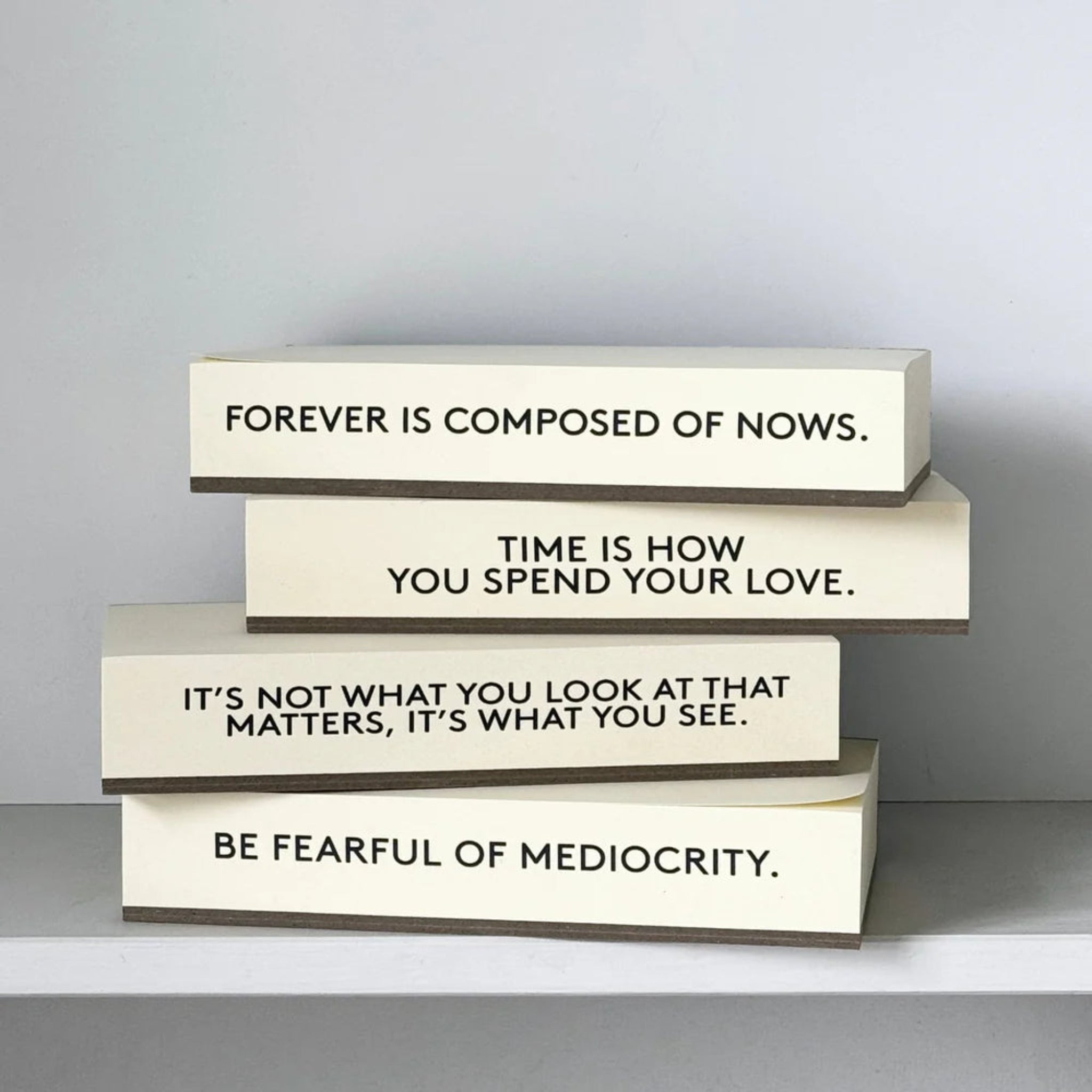 Quote Pads | Be Fearful of Mediocrity